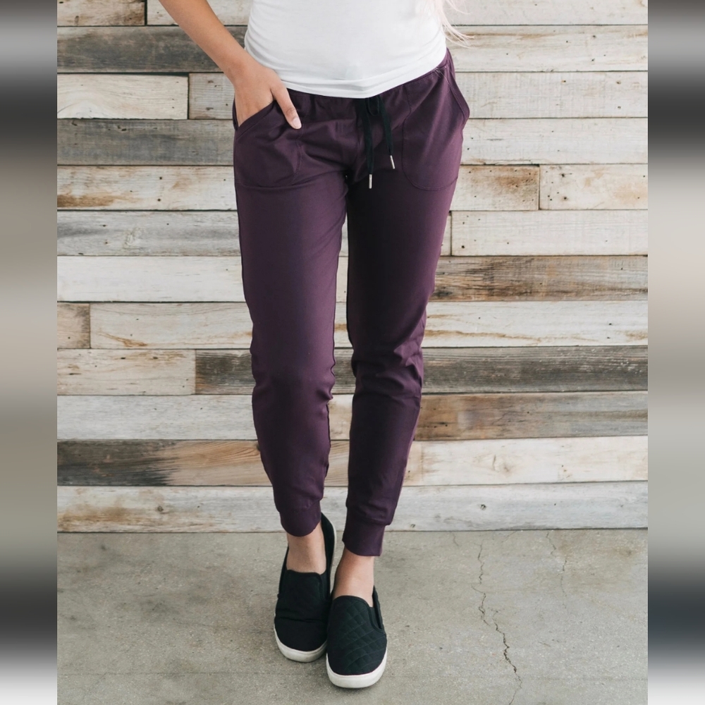 ZYIA Plum Unwind Joggers